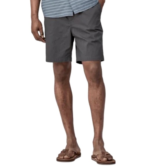 Patagonia Other - Patagonia Men’s Organic Cotton Gray Striped Seer Sucker Shorts 10” inseam EUC